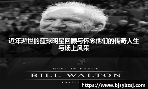近年逝世的篮球明星回顾与怀念他们的传奇人生与场上风采